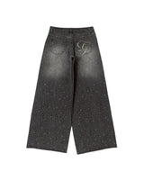 Shiny buggy denim