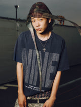 NINE Logo Rhinestone Tee