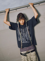 NINE Logo Rhinestone Tee