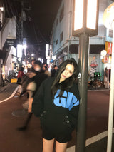 Girl Logo Pullover Hoodie