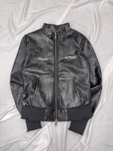 ×Ed Hardy 假皮夹克