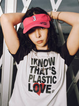 Plastic Love 七分袖T恤