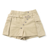 口袋腰带短裤