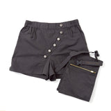 口袋腰带短裤