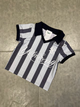 relaxy logo stripe ss game shirt