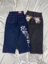 ×Ed Hardy 버기 데님