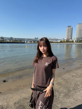 Butterfly logo velour print SS pack set up