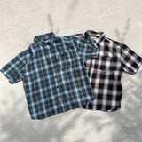 損壞原始Ombre S/S襯衫