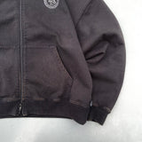 心紋身拉鍊連帽衫