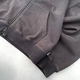 心紋身拉鍊連帽衫