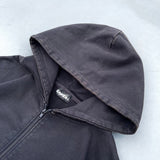 心紋身拉鍊連帽衫