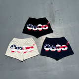 90 標誌美國微短褲