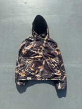 可逆半拉链抓绒衣