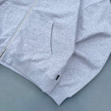 心紋身拉鍊連帽衫