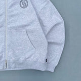 心紋身拉鍊連帽衫