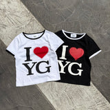 I Love YG linger ss tee
