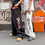 Kira logo docking sweat pants