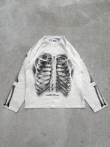 X-ray Bone 復古長袖 T 恤