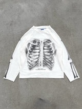 X-ray Bone 復古長袖 T 恤