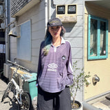 9090 × UMBRO STRIPE L/S Game Shirt