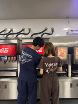 Butterfly logo velour print SS pack set up