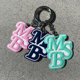 MSB rubber key chain