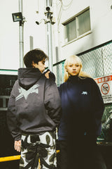 스타 로고 스프레이 까마귀