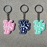 MSB rubber key chain