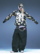 Bone Hand Denim pants (Glow in the Dark)