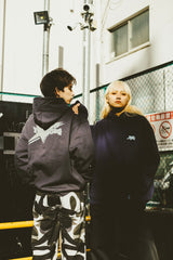 스타 로고 스프레이 까마귀