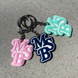 MSB rubber key chain