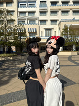 Butterfly logo velour print SS pack set up