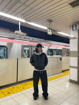 가죽 지퍼 재킷