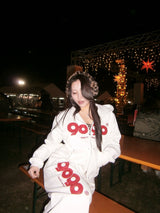 OG标志拉链连帽衫