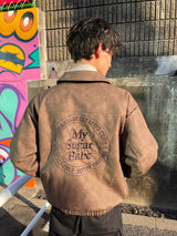 FAUX LEATHER BLOUSON