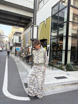 over dye universal logo zip hoodie