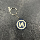 圓圈“ N”徽標橡膠鑰匙