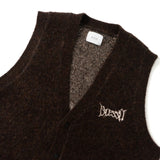 蓬鬆的針織背心