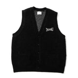 蓬鬆的針織背心