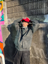 FAUX LEATHER BLOUSON