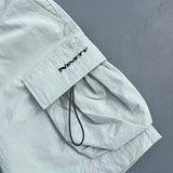Big Pocket Nylon Pants Half Pants