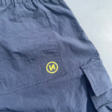 Big Pocket Nylon Pants Half Pants