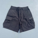 Big Pocket Nylon Pants Half Pants