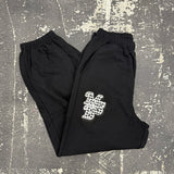 拼布裝飾運動褲