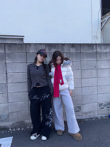 Ninety Girl Logo 針織褲