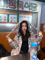 Rabbit Ear Zip Hoodie