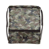 BU camouflage pattern mesh knapsack
