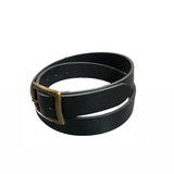 universal logo leather belt