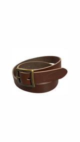 universal logo leather belt