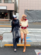 키스 스탠드 칼라 트랙 재킷